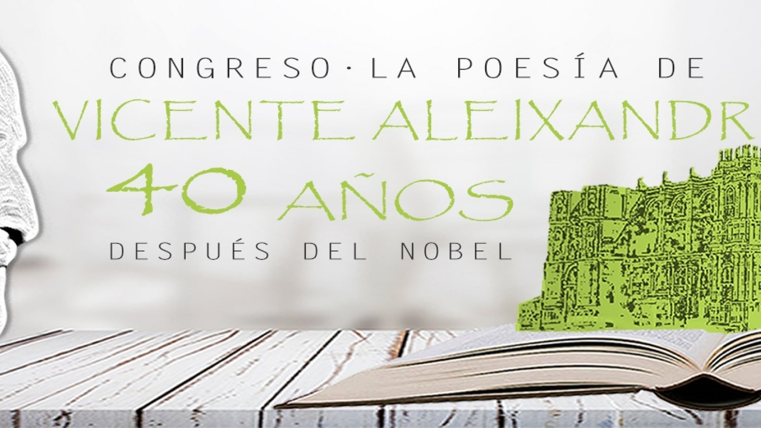 Un debate y un recital poético pondrán el broche final al congreso homenaje a Vicente Aleixandre