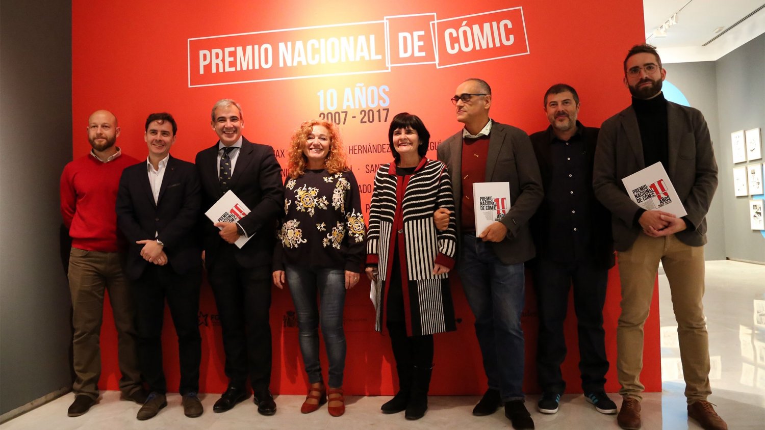 La UMA inaugura la exposición Premio Nacional del Cómic '10 años'
