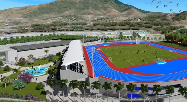 Estepona inicia la obra del Estadio de Atletismo y del aparcamiento subterráneo de casi mil plazas