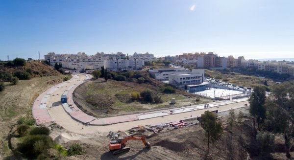 Las obras de urbanización de La Lobilla entran en su recta final al superar el 75% de su ejecución