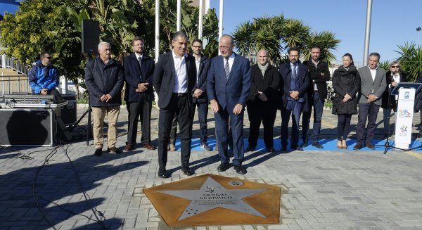 Málaga renueva el Paseo de las Estrellas del Deporte con las distinciones de Scariolo y Gaspar Anaya