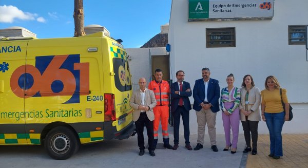 Salud pone en marcha una nueva base asistencial del 061 en Mijas