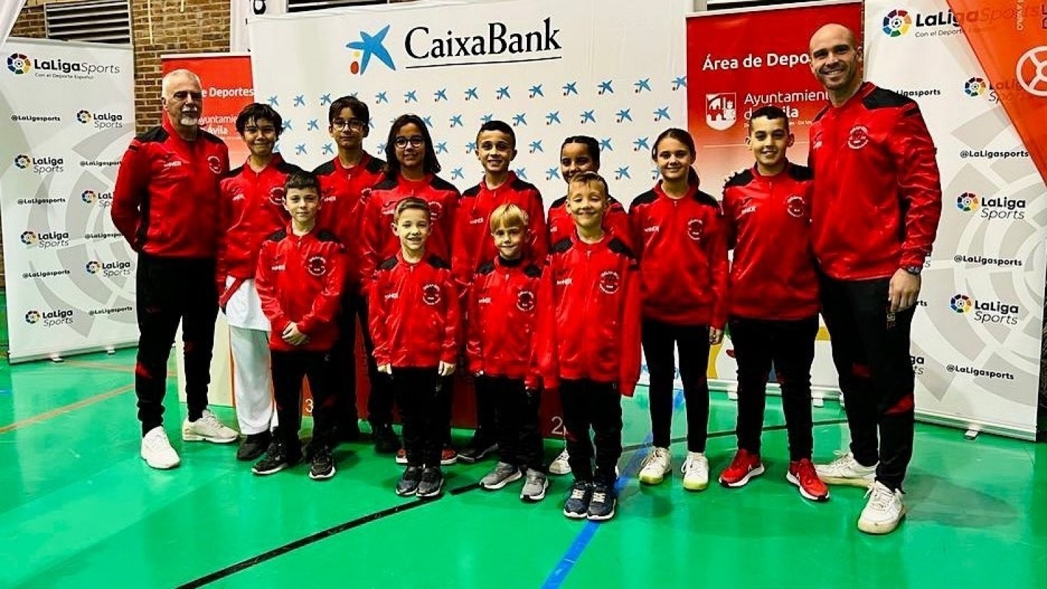 El Goju Ryu Torremolinos logra en Ávila cuatro medallas en la Liga Nacional infantil de kárate