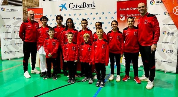 El Goju Ryu Torremolinos logra en Ávila cuatro medallas en la Liga Nacional infantil de kárate