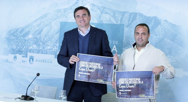 Marbella pone en marcha la campaña de captación de voluntarios para la Copa Davis