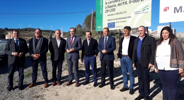 Serranía de Ronda y Costa del Sol mejoran su conexión en el arreglo de la carretera Gaucín-Manilva