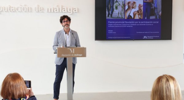 Diputación convoca la primera edición del premio provincial por la Participación Social