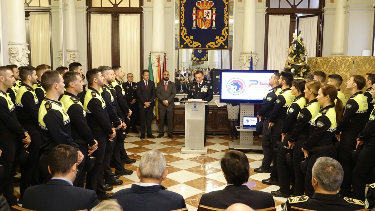 La ESPAM clausura el curso de ingreso de la XIII promoción de la policía local de Andalucía