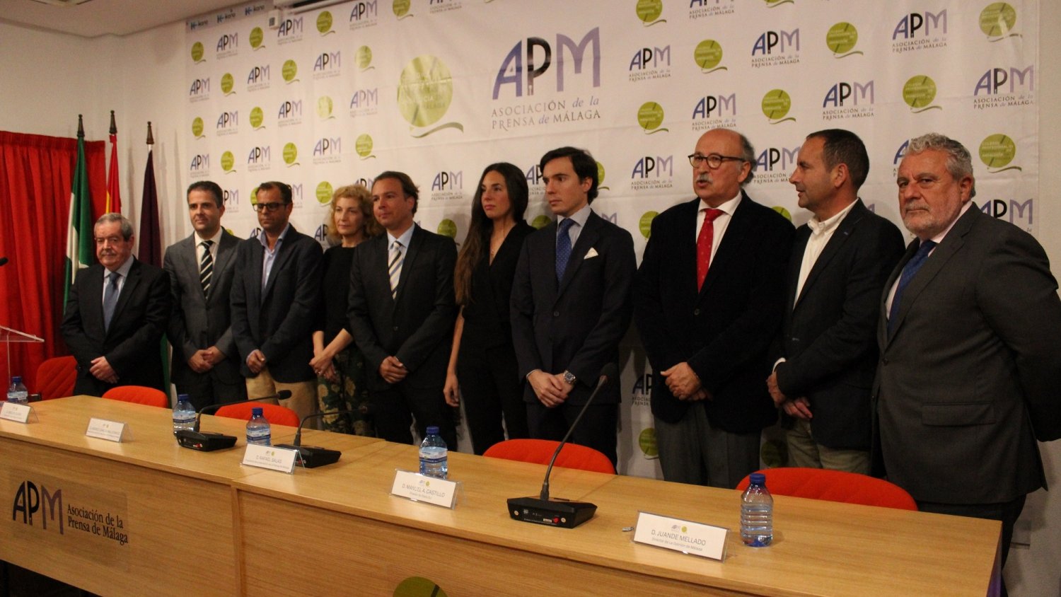 Familiares, amigos y compañeros rinden un emotivo homenaje a Joaquín Marín Alarcón en la Asociación de la Prensa