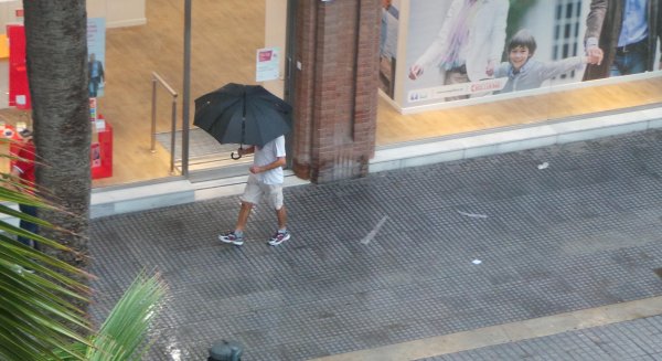 Aemet eleva a naranja el aviso este miércoles por fuertes lluvias y tormentas