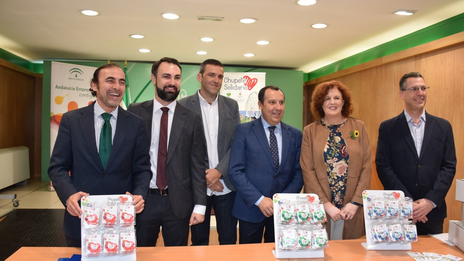 Un “Chupete Solidario” para apoyar y difundir la labor de las entidades sociales malagueñas