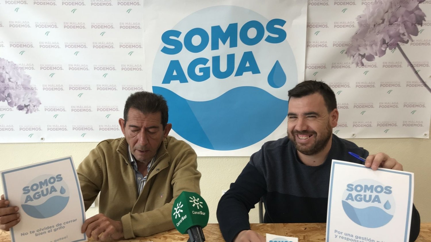 Podemos presenta la campaña ‘Somos agua’ para concienciar a la población de hacer un uso responsable