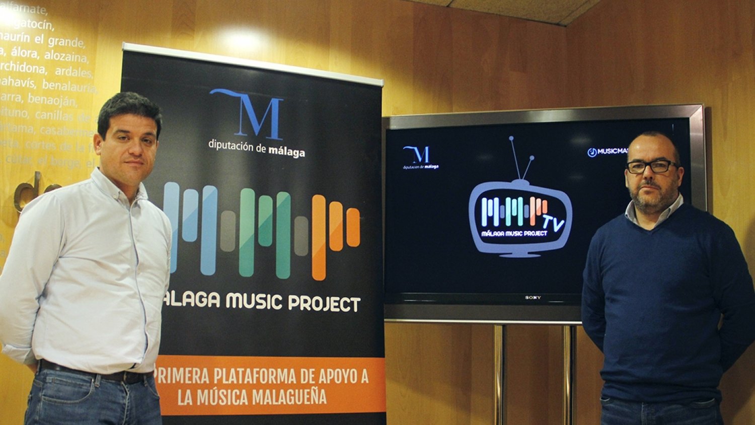 La Diputación y Musicmaster impulsan el canal de televisión de Málaga Music Project