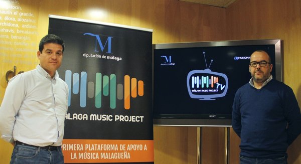 La Diputación y Musicmaster impulsan el canal de televisión de Málaga Music Project