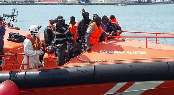 Casi 2.000 inmigrantes han llegado a las costas de Málaga en 2017