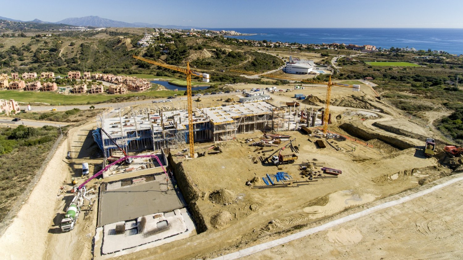 Estepona abona más de un millón de euros de las obras del nuevo hospital