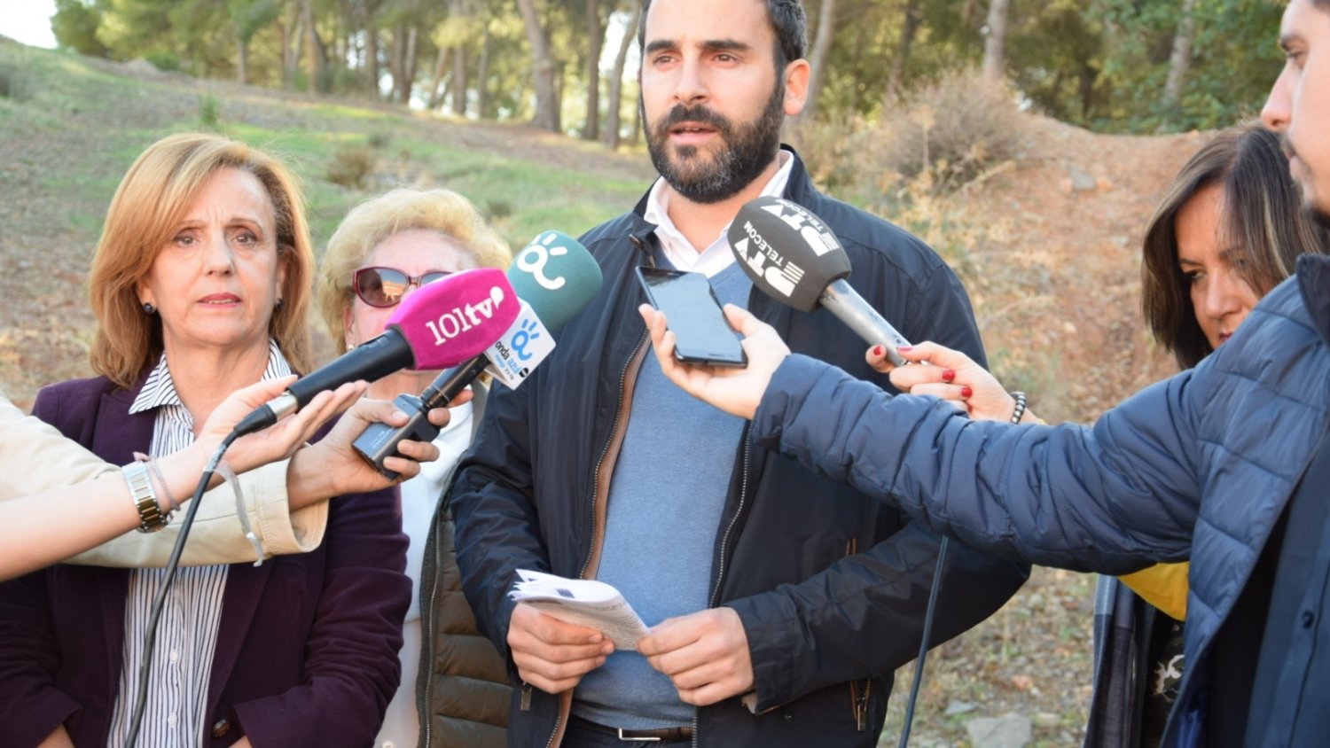El PSOE critica la dejadez hacia los árboles plantados por el Ayuntamiento de Málaga