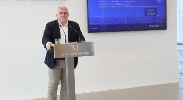 Diputación instalará 2.000 paneles fotovoltaicos que ahorrarán casi la mitad de su consumo eléctrico