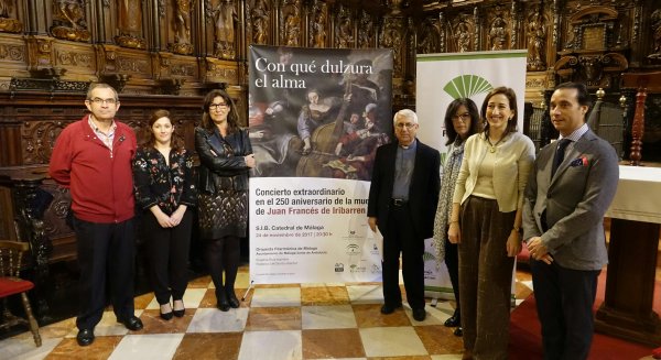La Orquesta Filarmónica de Málaga y la Catedral de Málaga homenajean al maestro Juan Francés de Iribarren