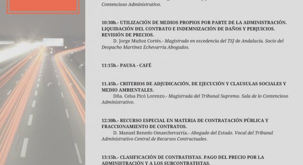 La nueva ley de contratos del sector público, a estudio en la Diputación