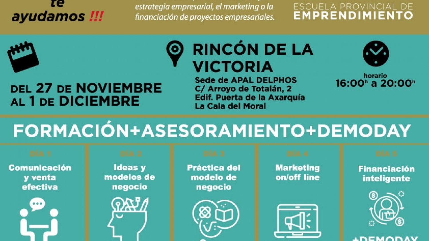 Turismo Costa del Sol pone en marcha su programa Start-Up Week en Rincón de la Victoria