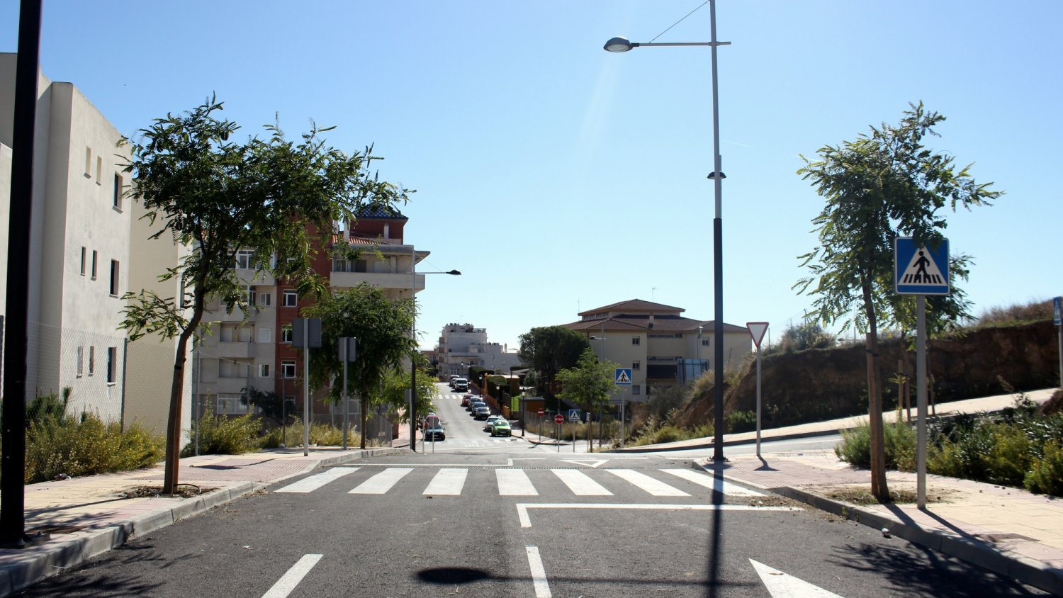 Estepona finaliza las obras de urbanización en Las Mesas