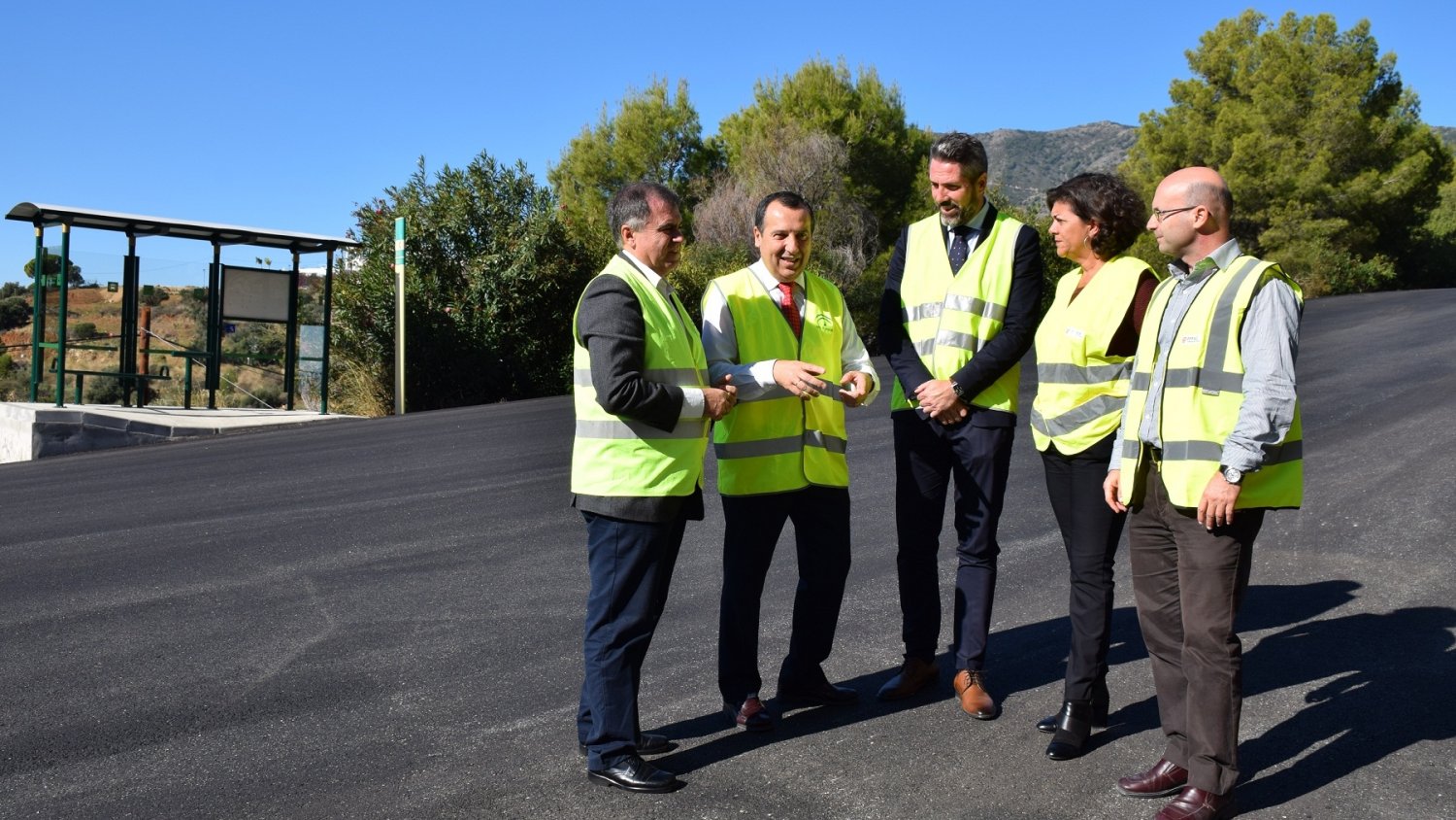 La Junta finaliza la mejora de los accesos por carretera a Mijas