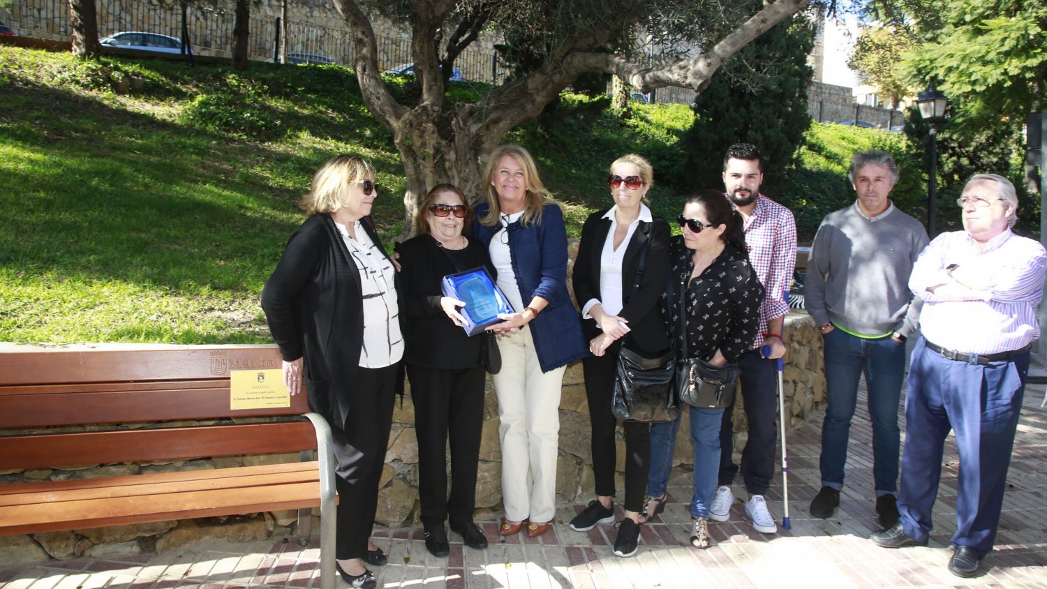Marbella homenajea a Francisco Moreno Ruiz, el fundador de la Hermandad del Rocío