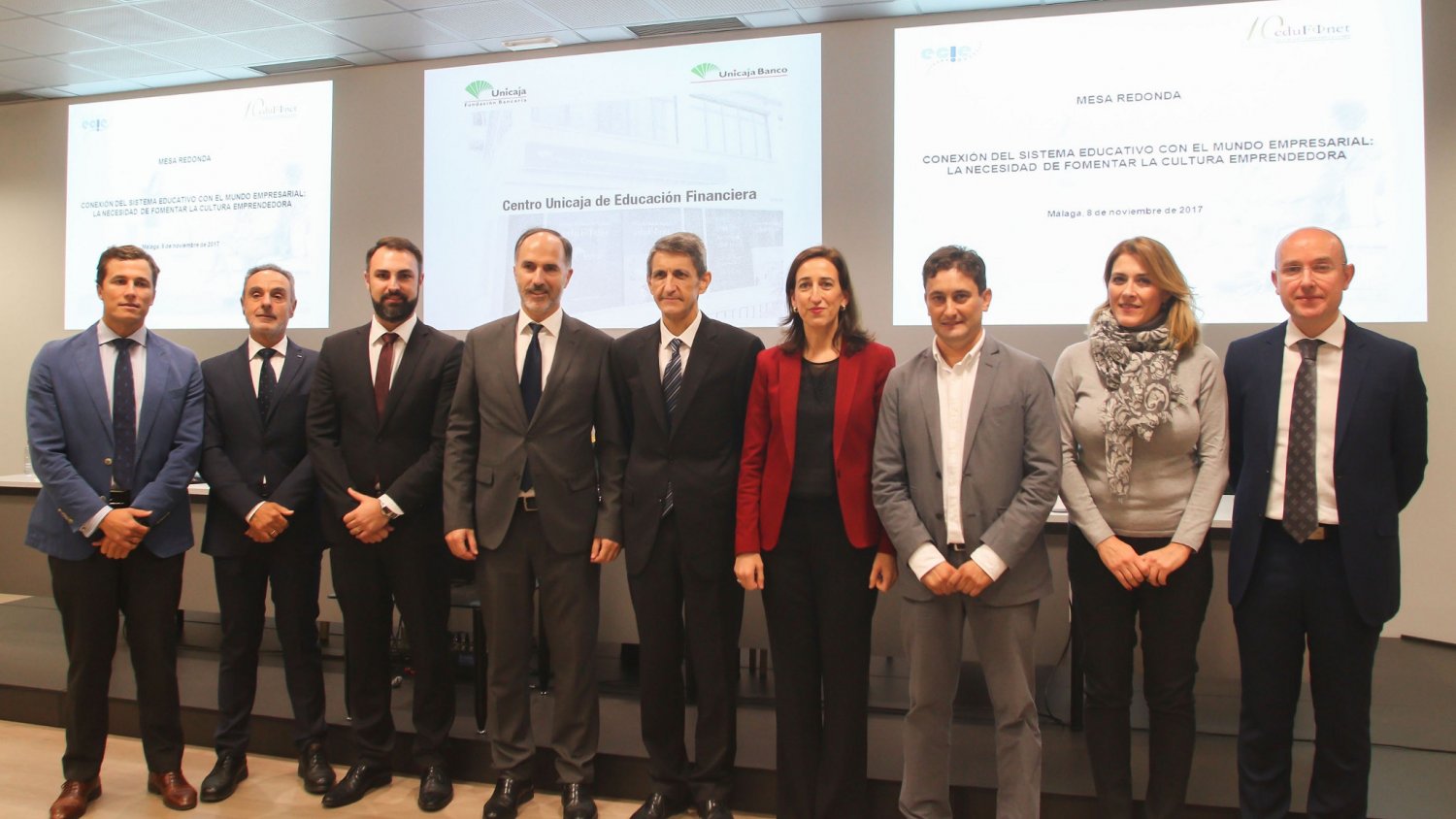 Unicaja y el ECIE analizan la conexión del sistema educativo y la empresa