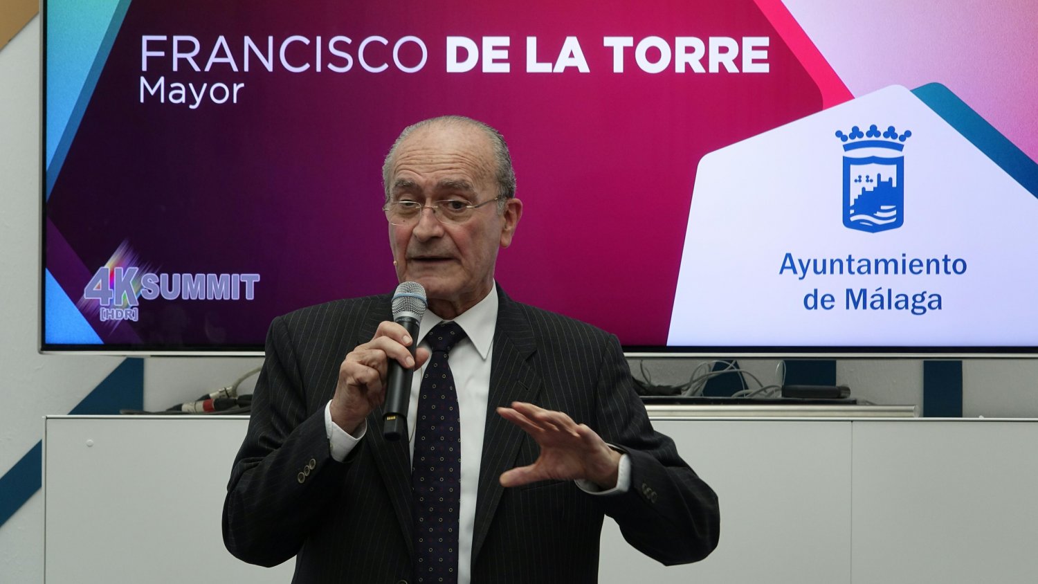 Francisco de la Torre inaugura el mayor encuentro internacional de Ultra Alta Definición