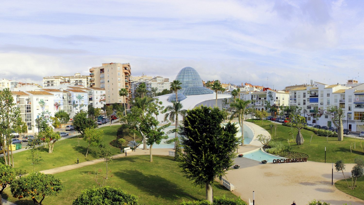 Las zonas verdes rejuvenecen Estepona