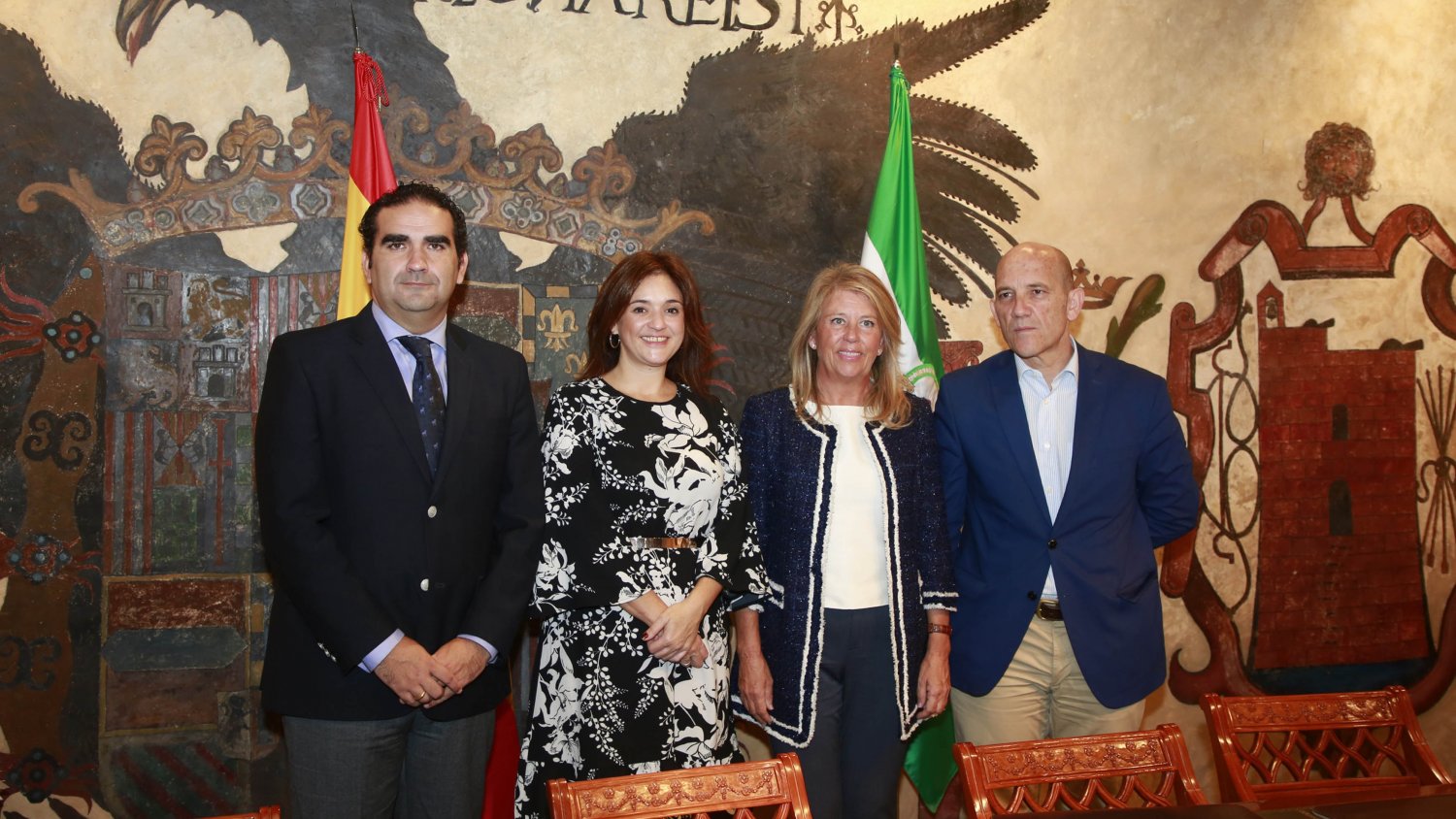 Marbella firma un convenio con la Mancomunidad para regar los parques públicos con agua reciclada