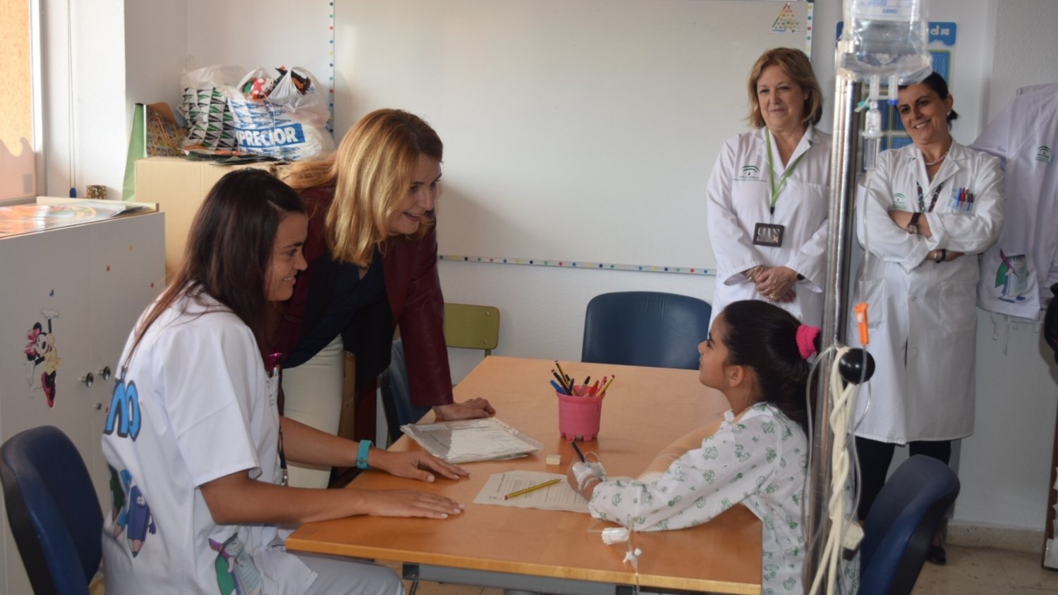 La Junta garantiza la atención educativa a los menores ingresados