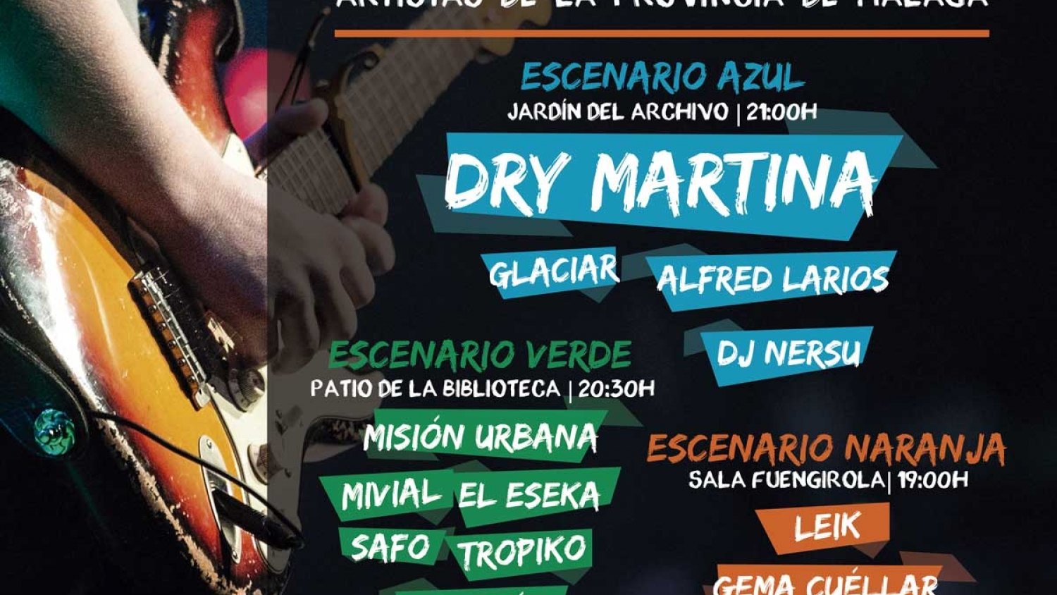 Dry Martina, Glaciar, Leik, Alfred Larios y Gema Cuellar, algunos invitados del PROBAND FEST este viernes