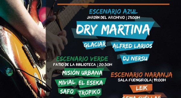Dry Martina, Glaciar, Leik, Alfred Larios y Gema Cuellar, algunos invitados del PROBAND FEST este viernes