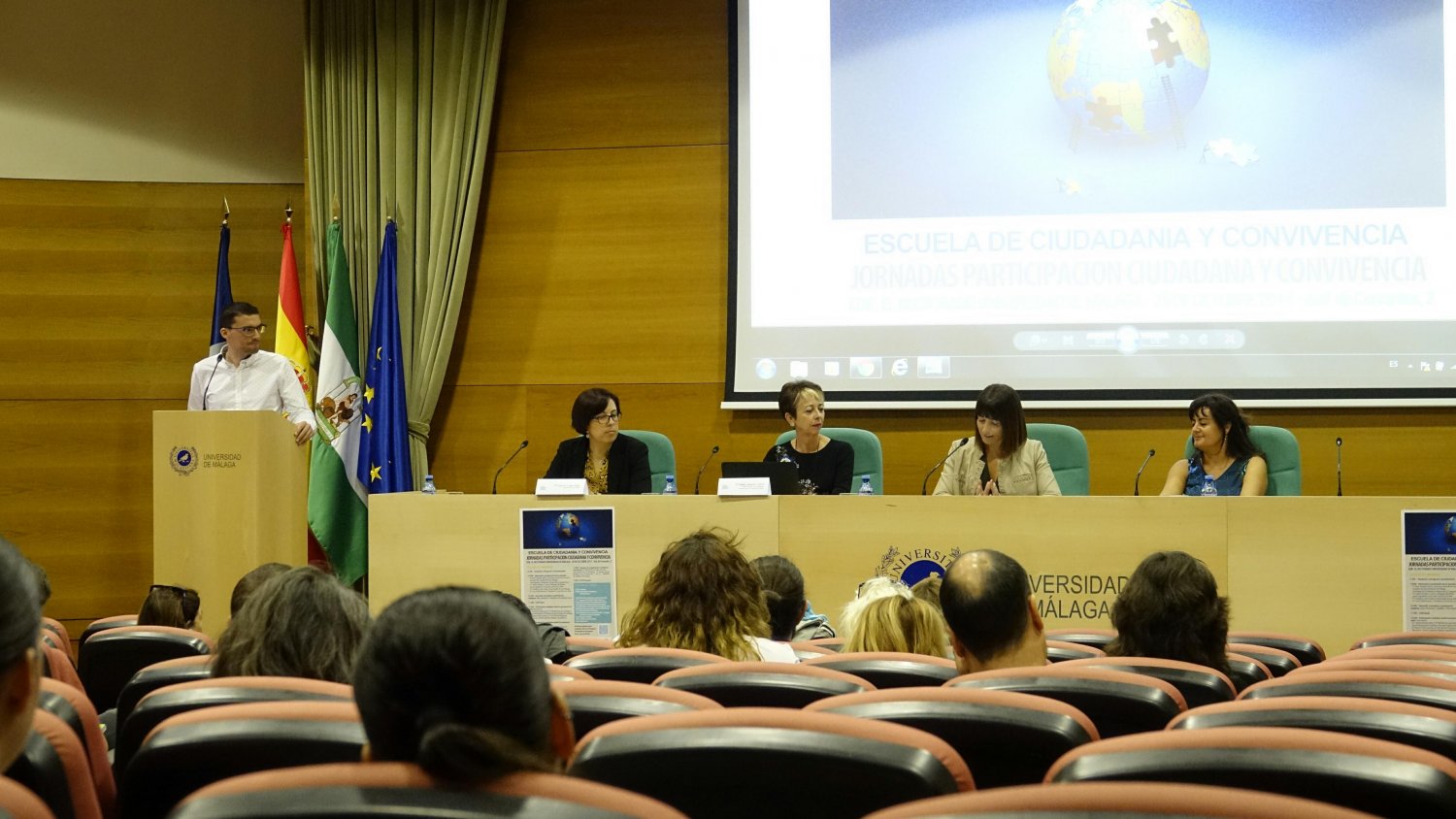 Celebración de las Jornadas de Participación Ciudadana y Convivencia en Málaga