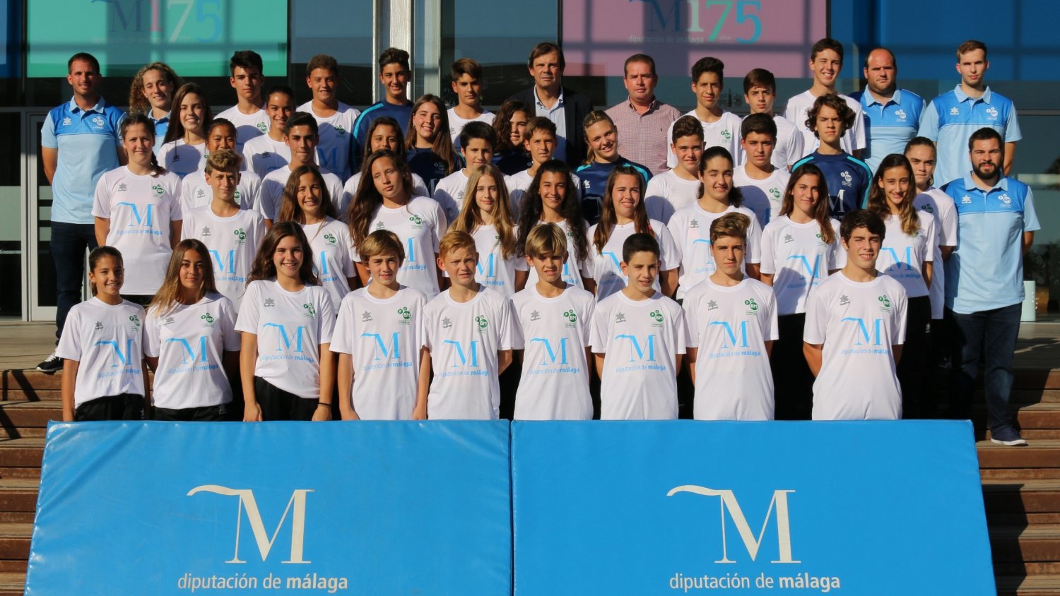La Diputación de Málaga recibe a las selecciones provinciales infantiles de balonmano