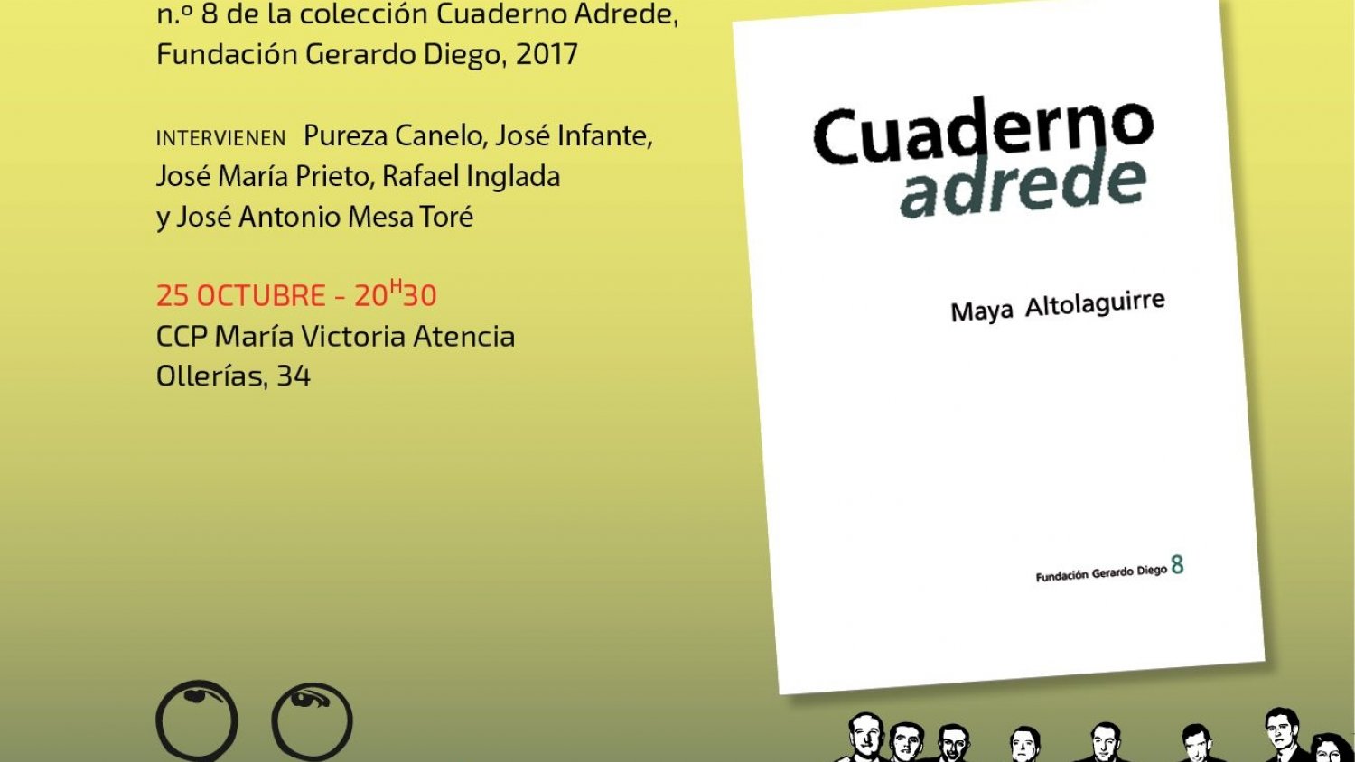 Poetas y editores homenajean a Maya Altolaguirre en el MVA
