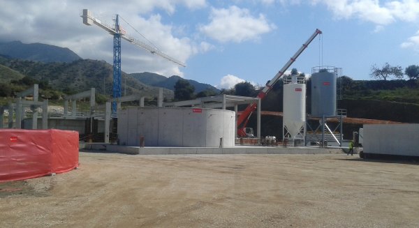 El Ministerio de Agricultura y Pesca, Alimentación y Medio Ambiente garantiza la continuidad de las obras de la depuradora de Nerja