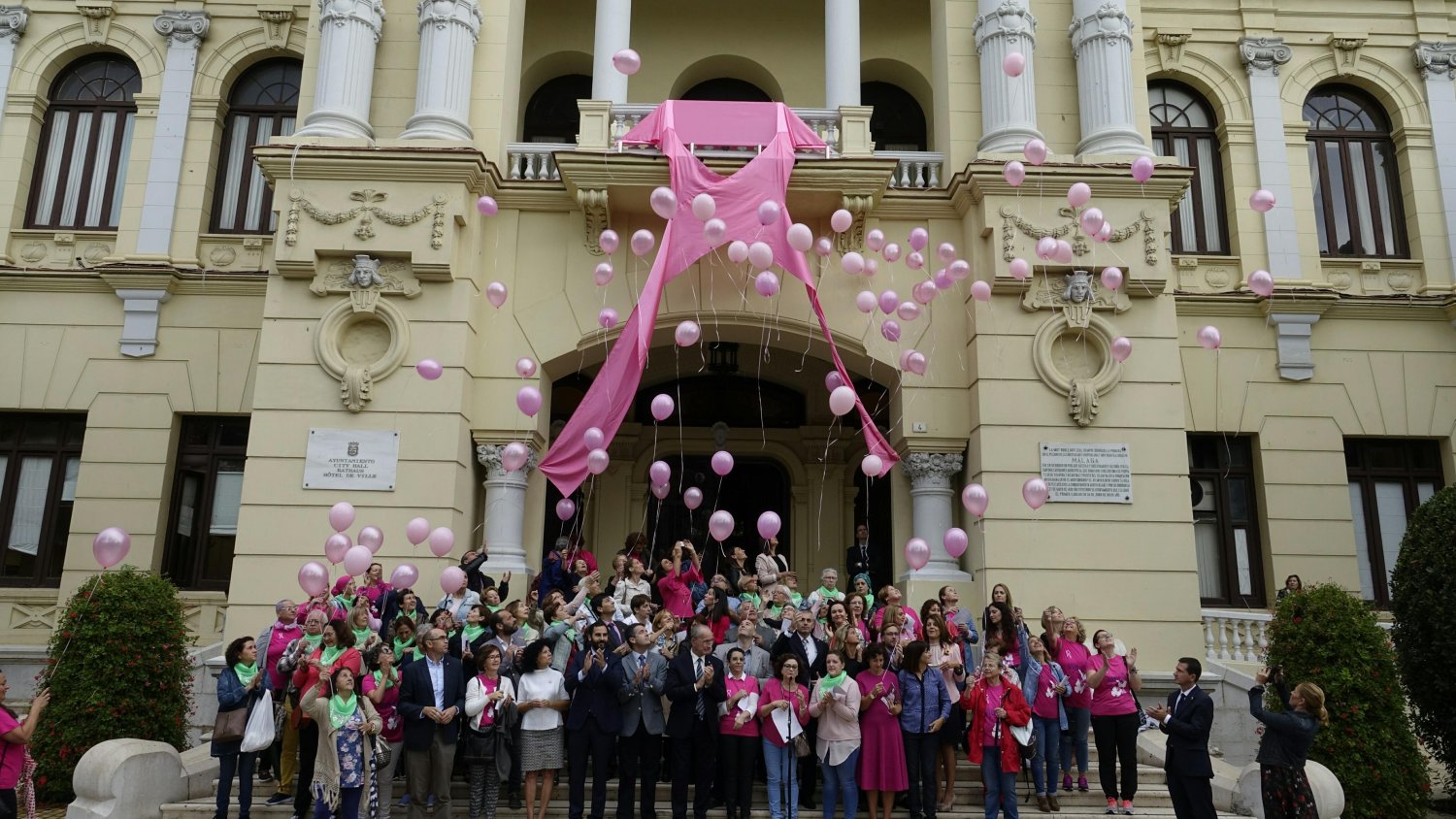 El Ayuntamiento de Málaga se suma a la conmemoración del Día Mundial contra el Cáncer de Mama