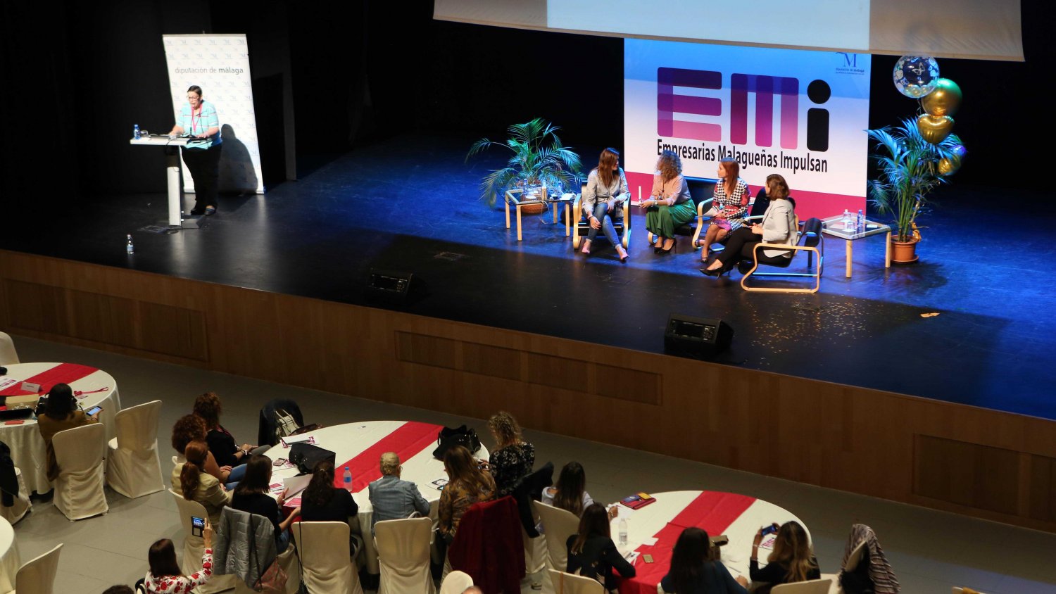 El auditorio Edgar Neville acoge las primeras jornadas Empresarias Malagueñas Impulsan
