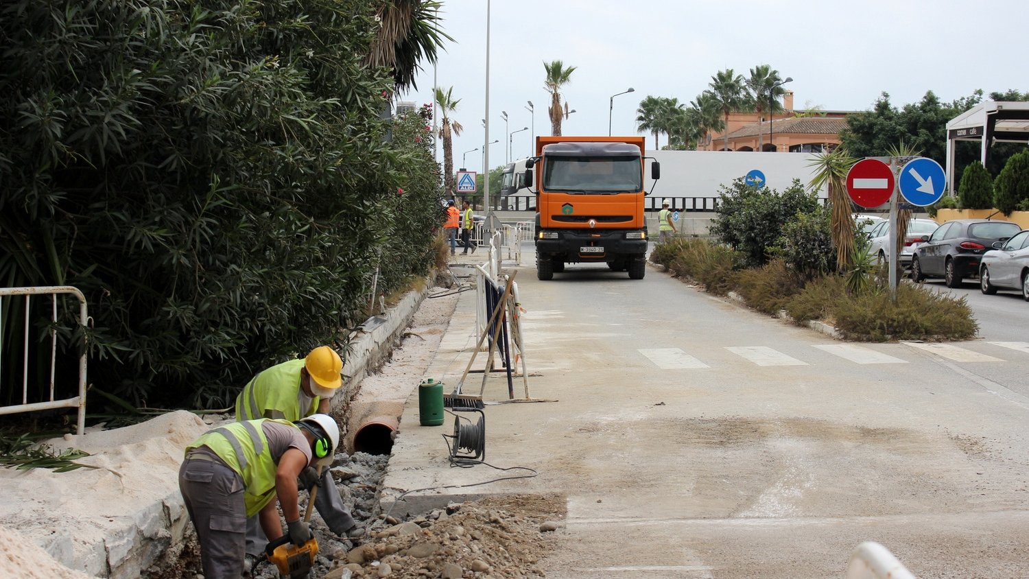 Estepona avanza en su Plan Director de Alcantarillado con la ejecución de tres nuevas obras que evitarán inundaciones