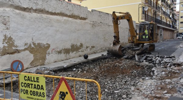 Comienzan las obras de remodelación integral de calle Ollerías de Fuengirola