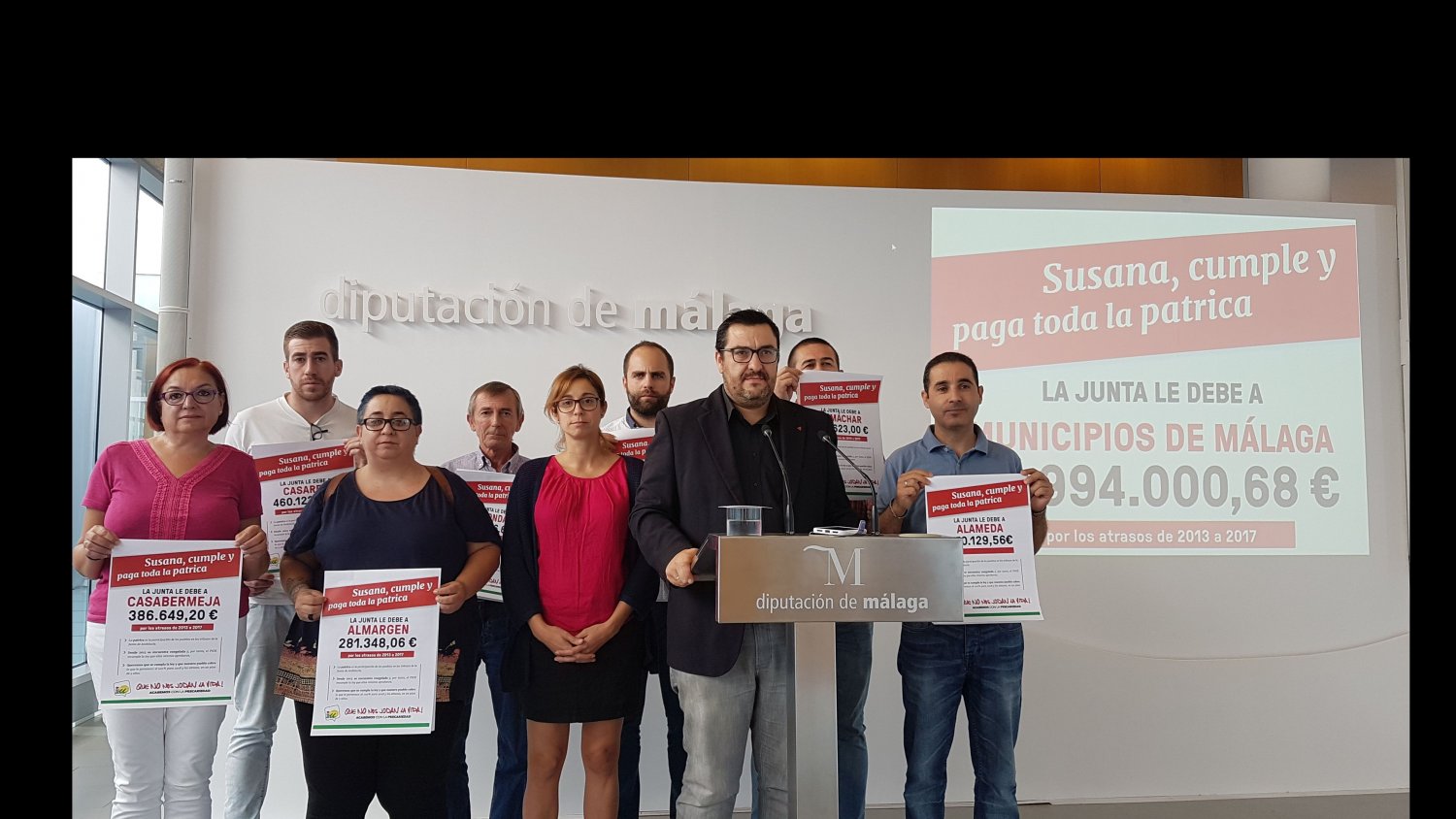 IU reclama en una moción el pago del 100% de los fondos Patrica