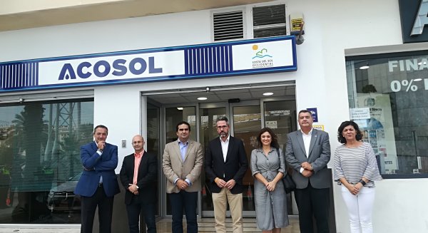 La empresa de aguas Acosol abre su cuarta oficina en Mijas
