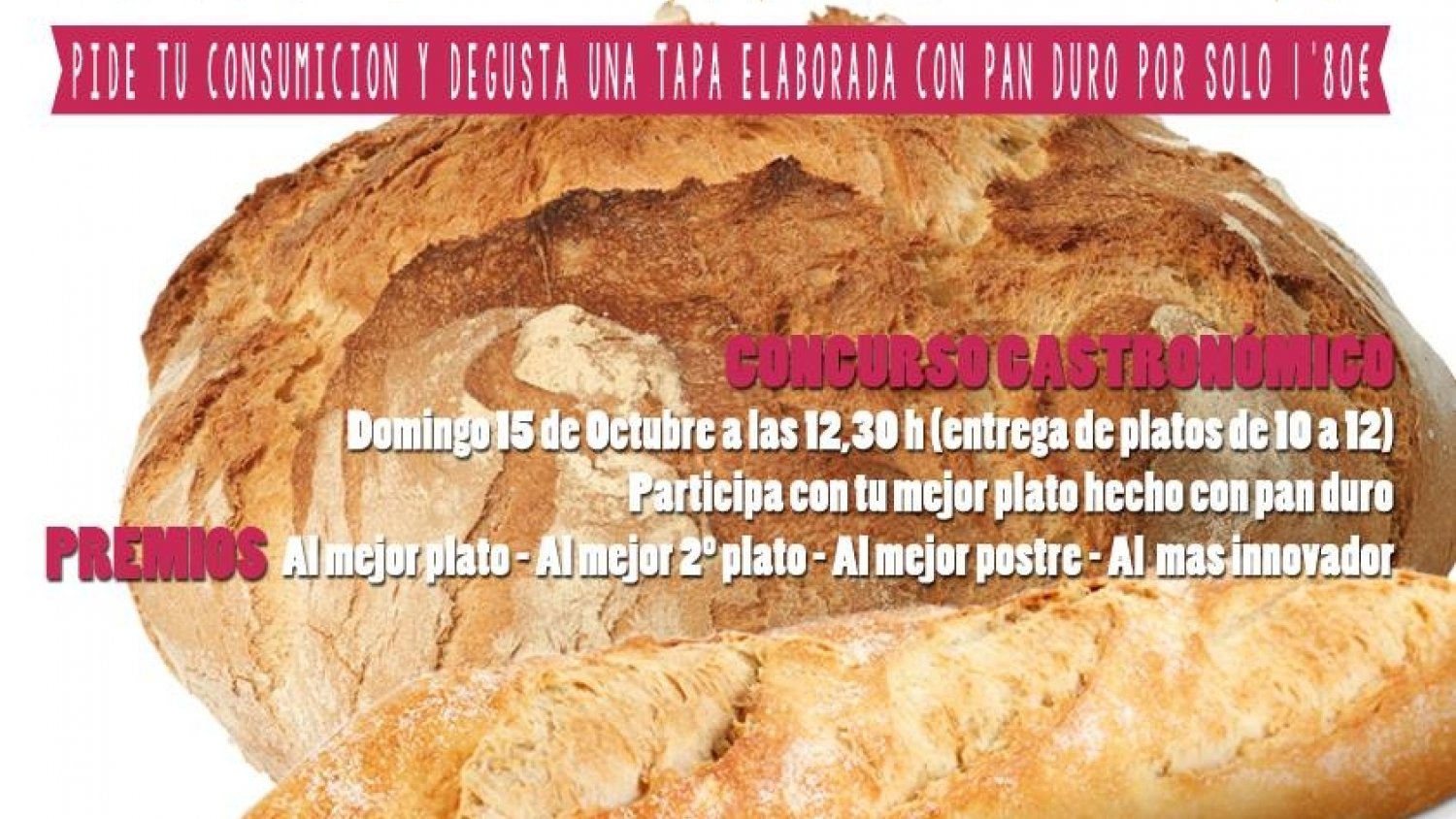 El Valle de Abdalajís celebra el próximo fin de semana la II edición del Día del Pan Duro
