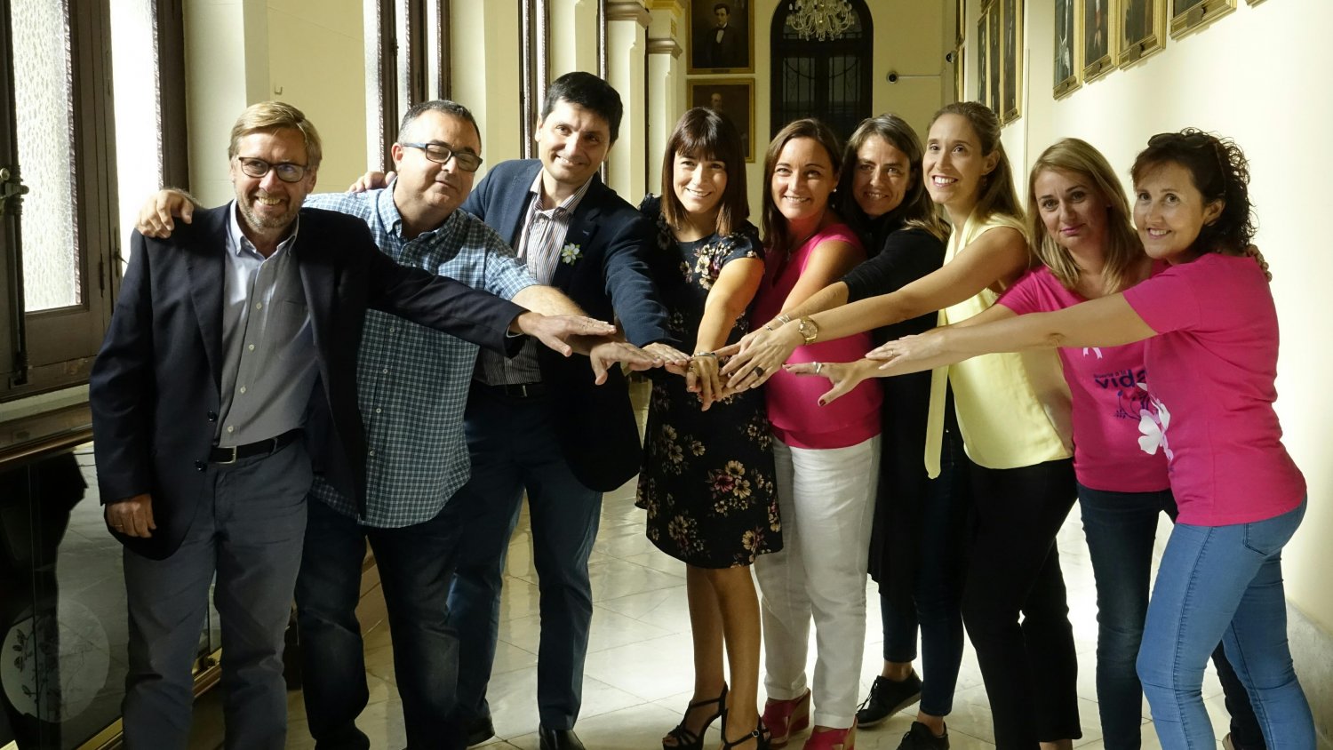Málaga celebra el Día Mundial contra el Cáncer de Mama