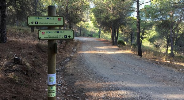 Una nueva variante de la Gran Senda une Alhaurín el Grande con Alhaurín de la Torre