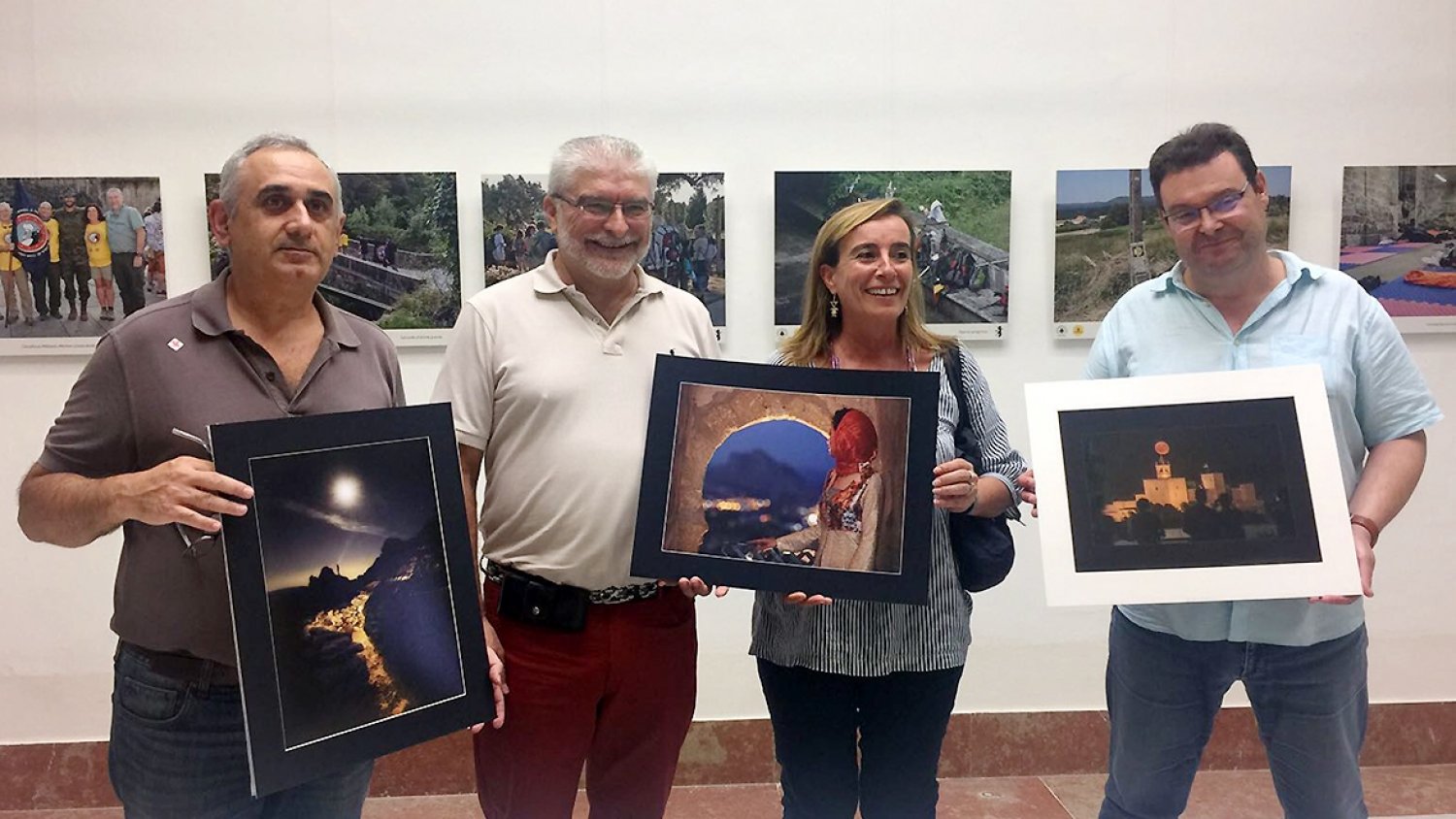 Entrega de los premios del Concurso Fotográfico del Ciclo de Visitas Nocturnas Luz de Luna 2017 de Antequera