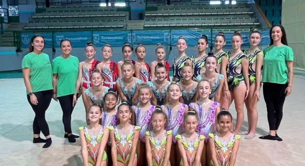 El Benjamín A del Club Gymtor conquista el campeonato de Andalucía de gimnasia rítmica en Córdoba